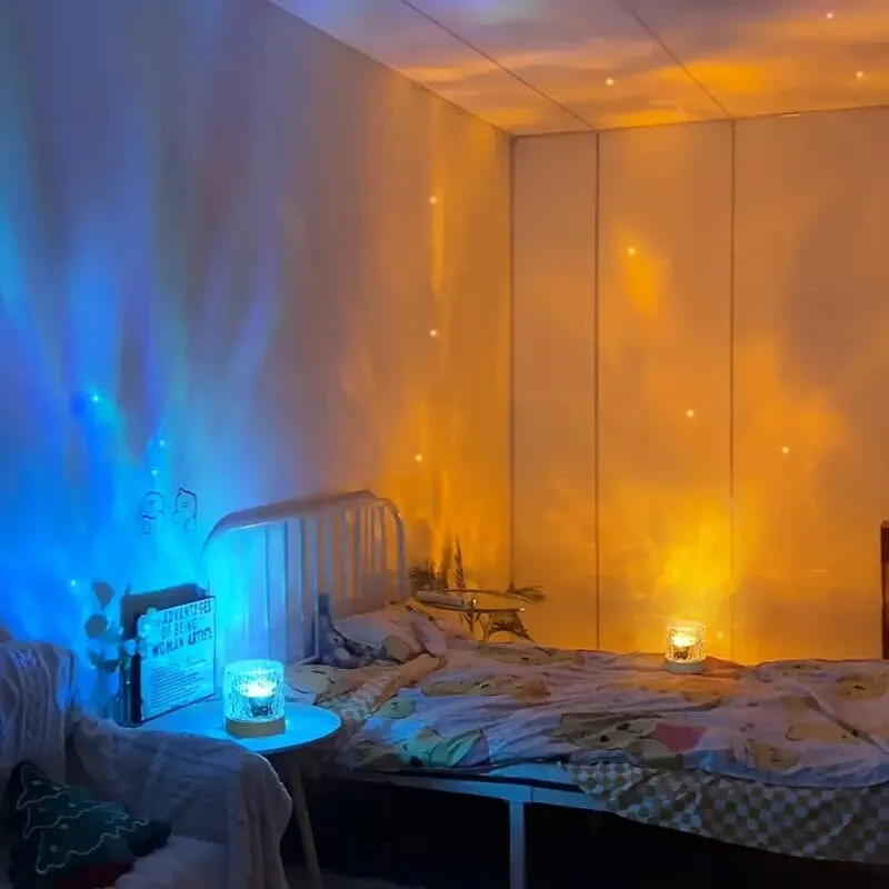 LED Water Ripple Ambient Night Light