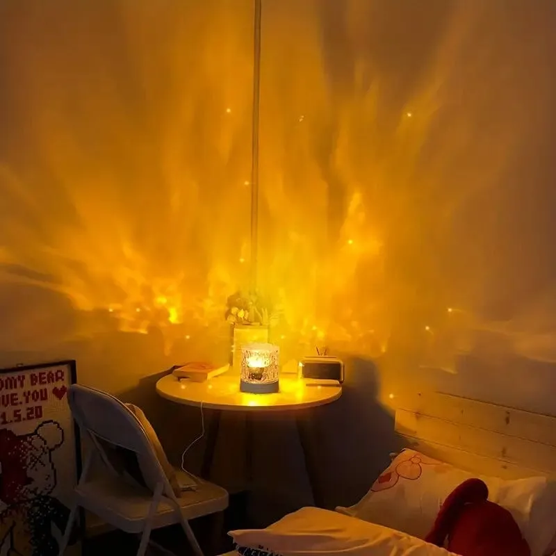 LED Water Ripple Ambient Night Light