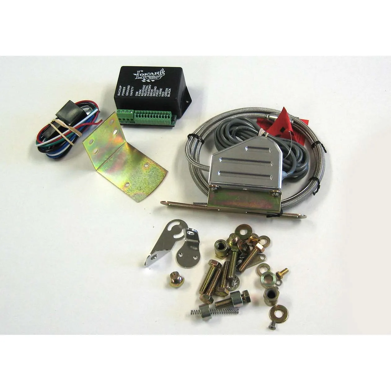 Lokar Shift Indicator Control - Cable Operated Sensor - Brushed - GM Automatic Transmissions