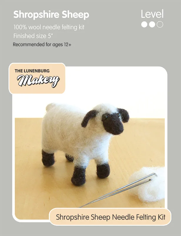 Lunenburg Makery Sculptural Needle Felting Kits
