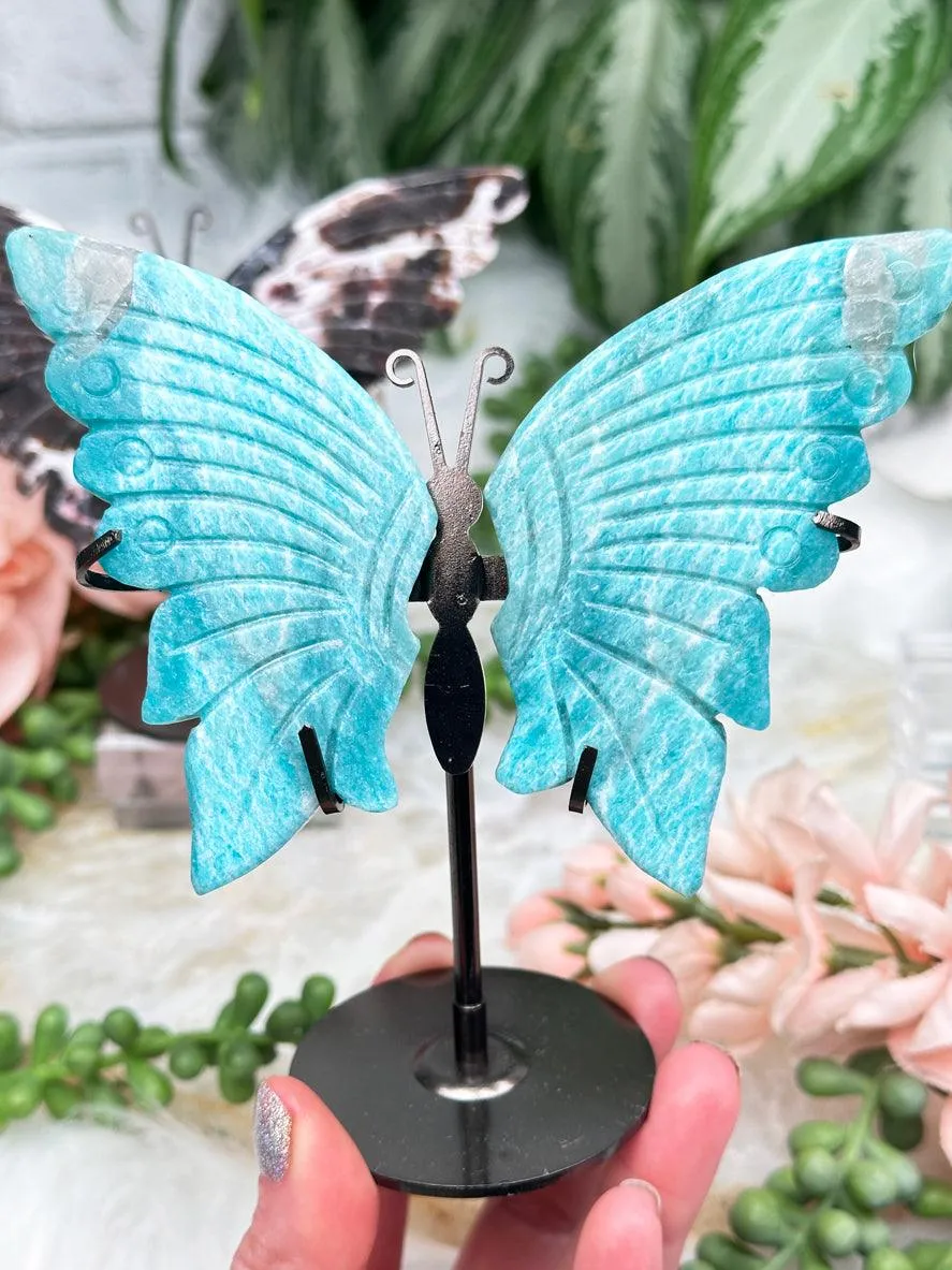 Metal Crystal Butterfy Displays