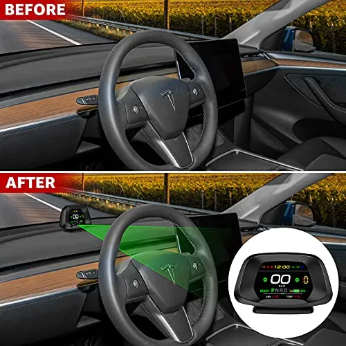 Mini Instrument Cluster Display for Tesla Model 3 & Y