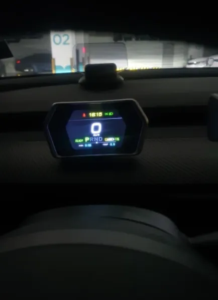 Mini Instrument Cluster Display for Tesla Model 3 & Y