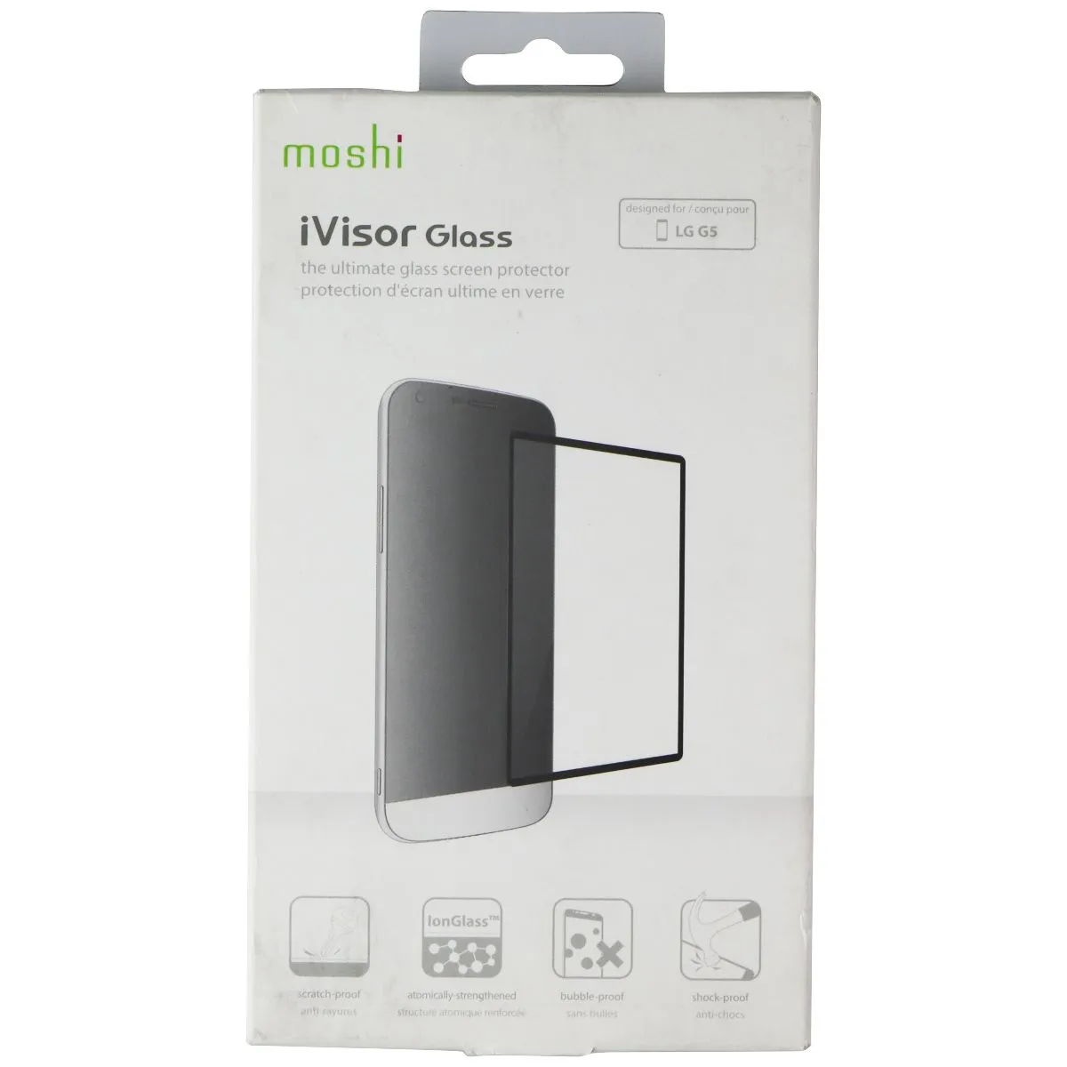 Moshi iVisor Glass Screen Protector for LG G5