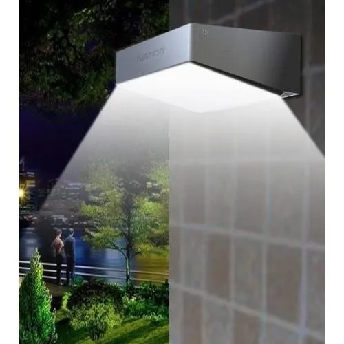 Motion-Activated Outdoor Solar-Powered Floodlight w/ 53 Bright LEDs