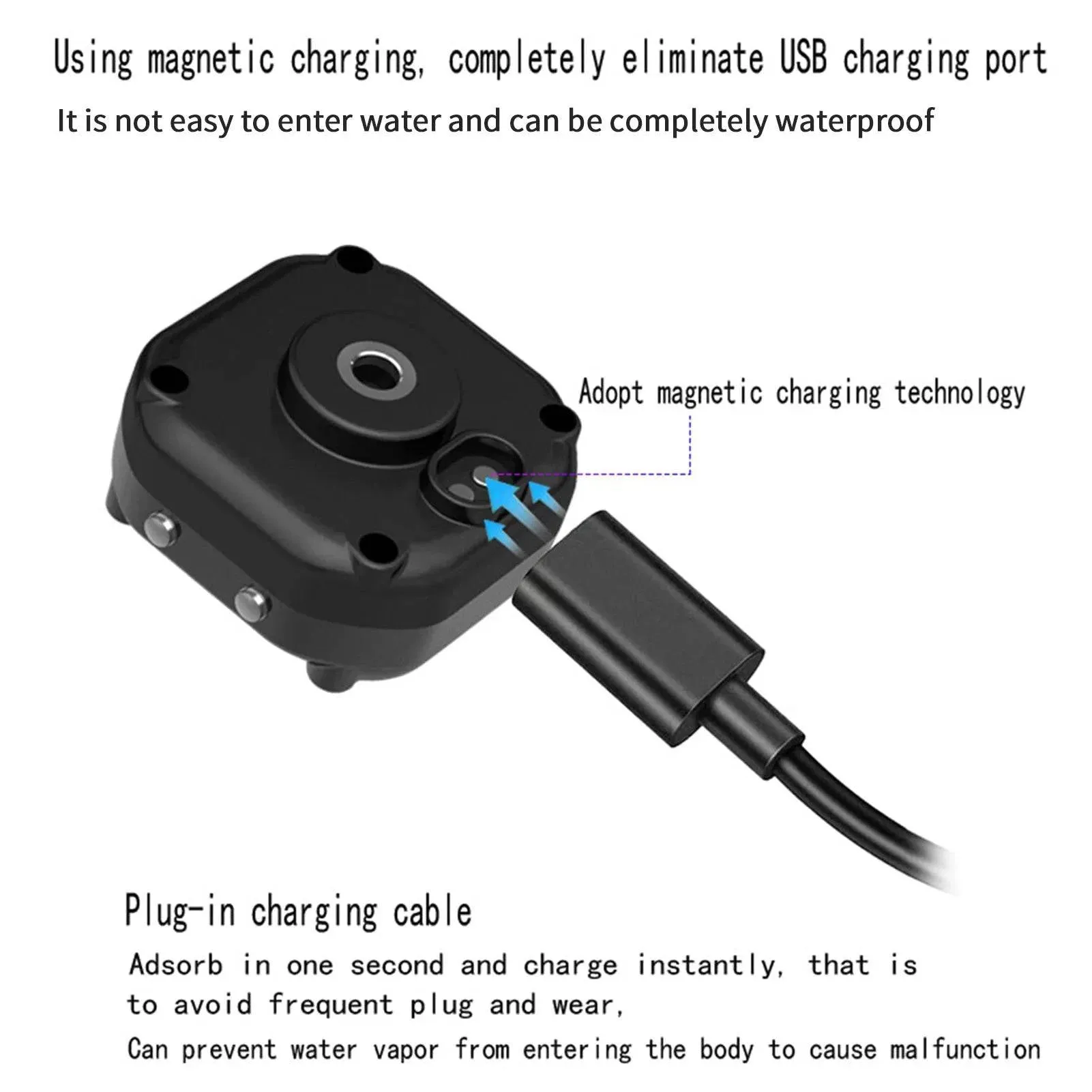 Motorcycle Wireless Tire Pressure Monitoring System USB Charging TPMS for Motorcycle with 2 External Sensors Digital LCD Display