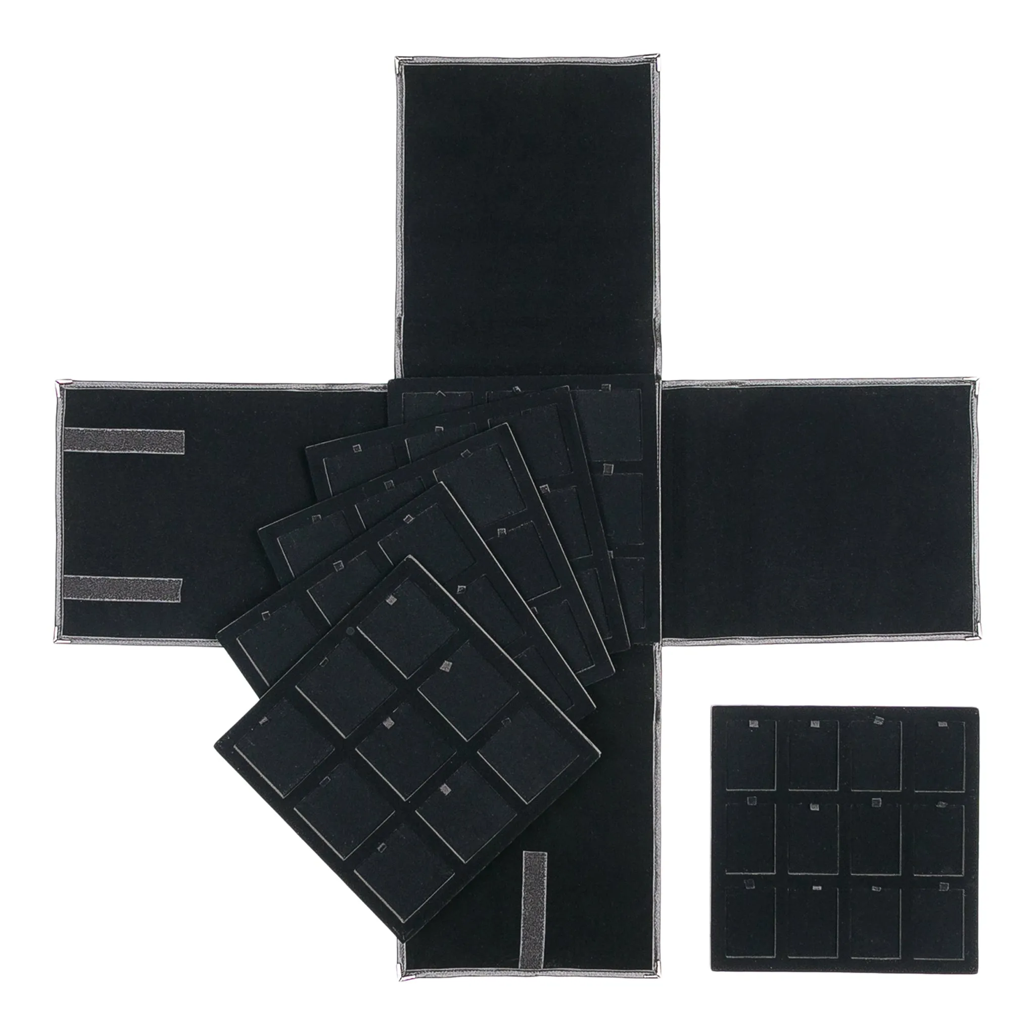 Multiple Layer Small Set Storage Roll Black