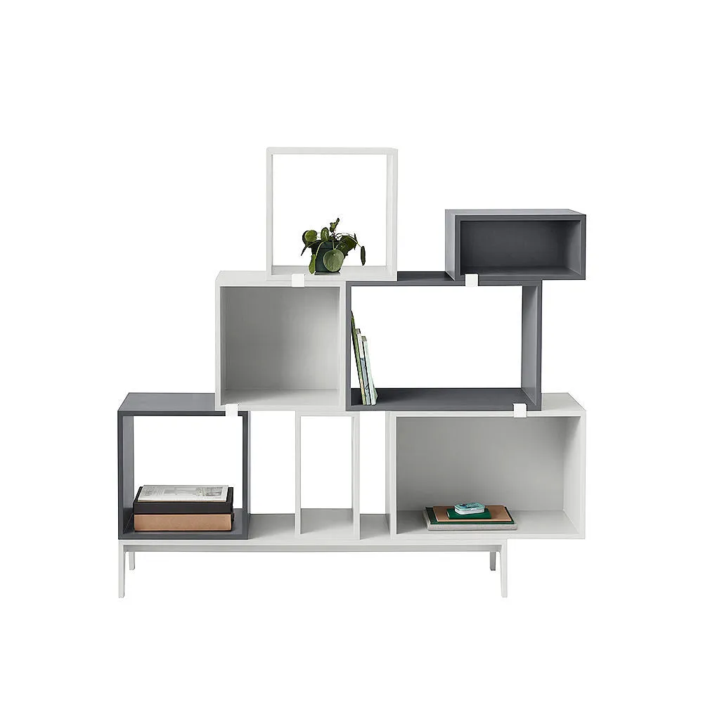 muuto | stacked storage system | podium | light grey - DC