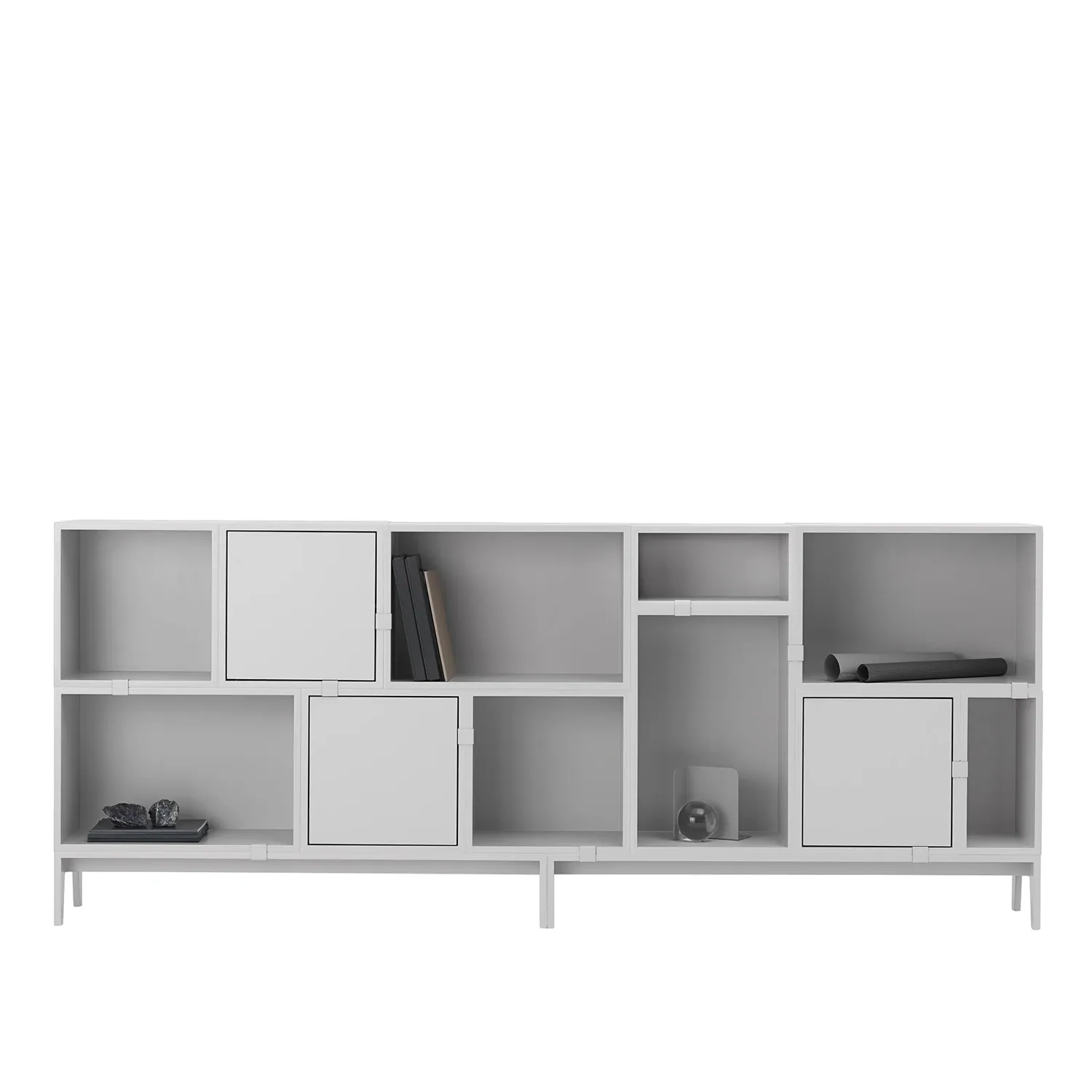 muuto | stacked storage system | podium | light grey - DC