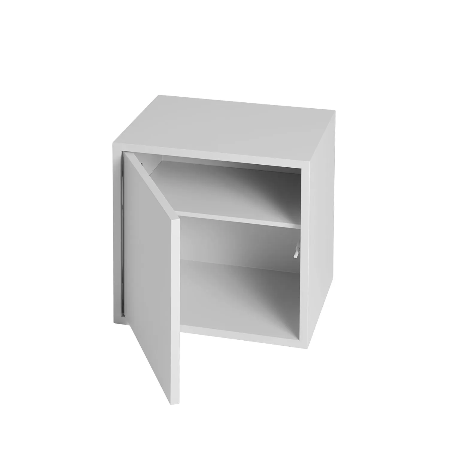 muuto | stacked storage system | shelf for module with door | grey