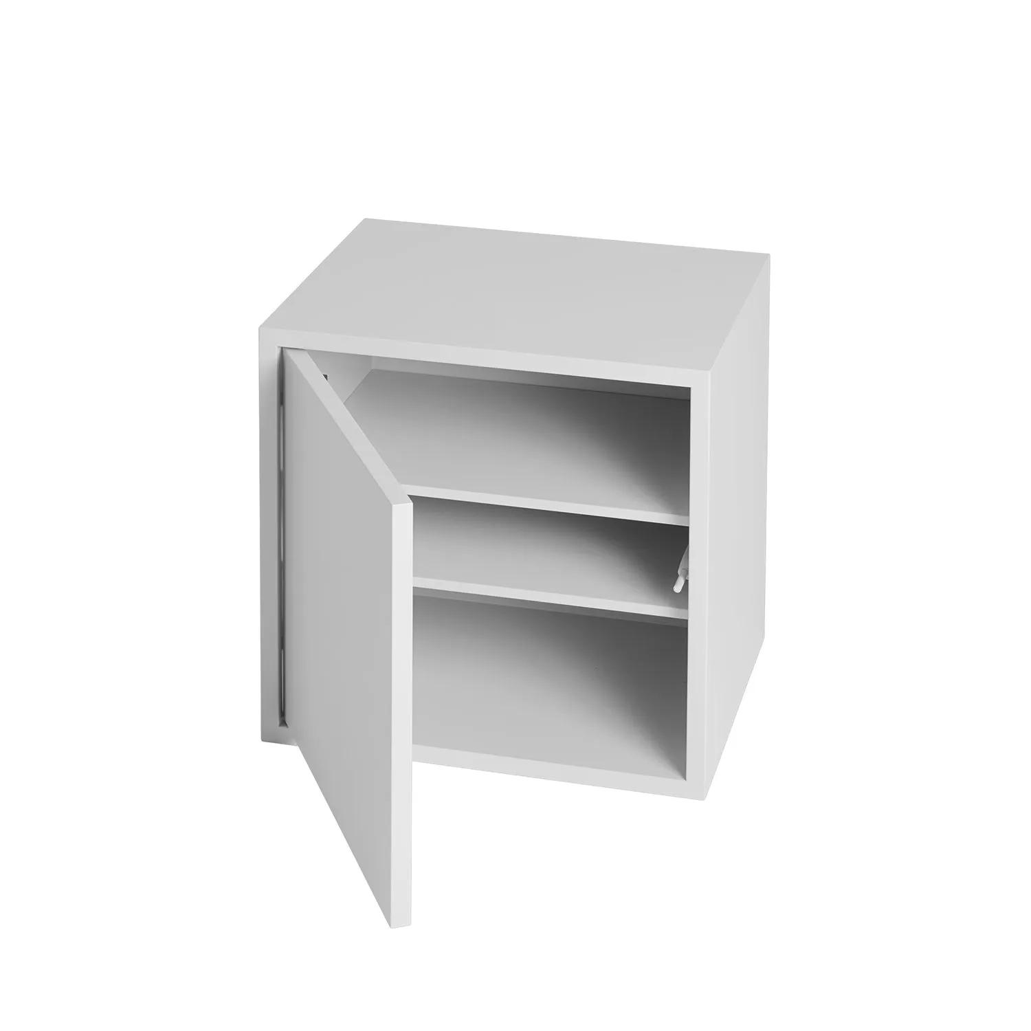 muuto | stacked storage system | shelf for module with door | grey