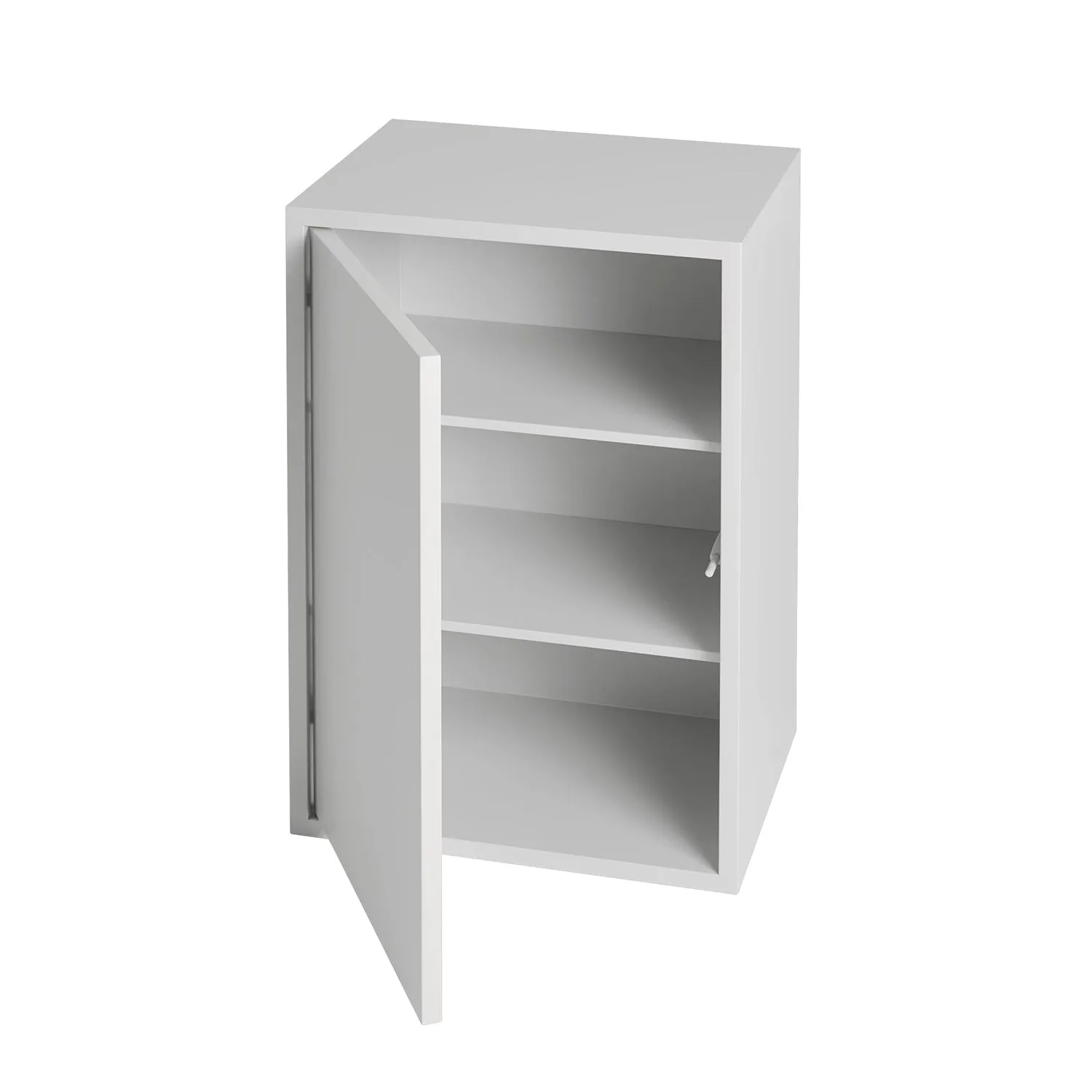 muuto | stacked storage system | shelf for module with door | grey