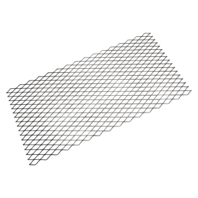 National Hardware Expanded Steel 3/4" Grid, 13 Gauge 32" x 16"