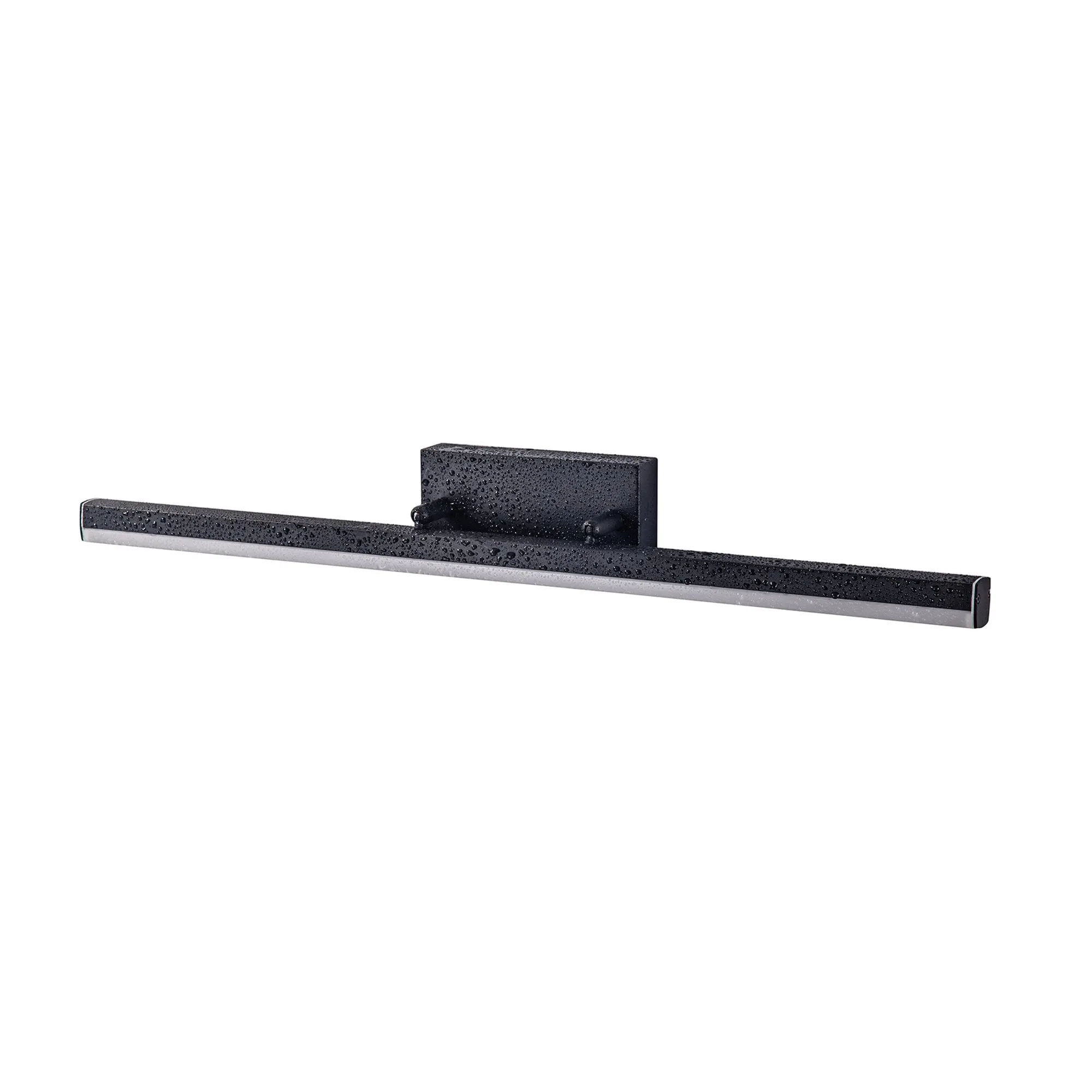 Nelson Lighting NL82139 Alfie Bathroom LED Wall Lamp Large Adjustable Sand Black