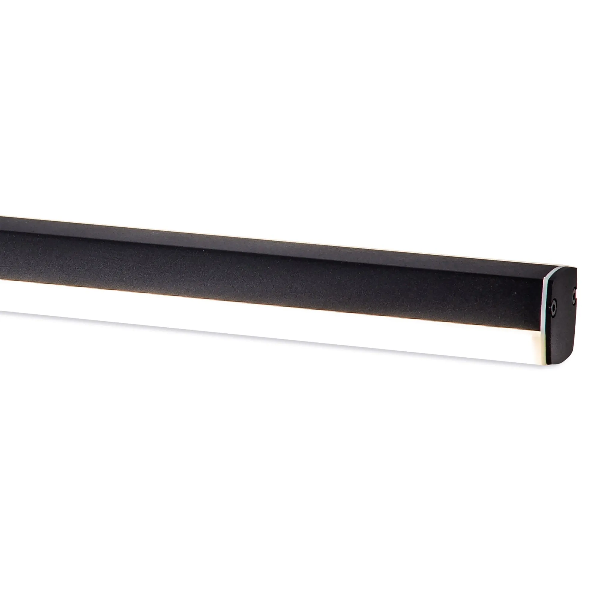 Nelson Lighting NL82139 Alfie Bathroom LED Wall Lamp Large Adjustable Sand Black