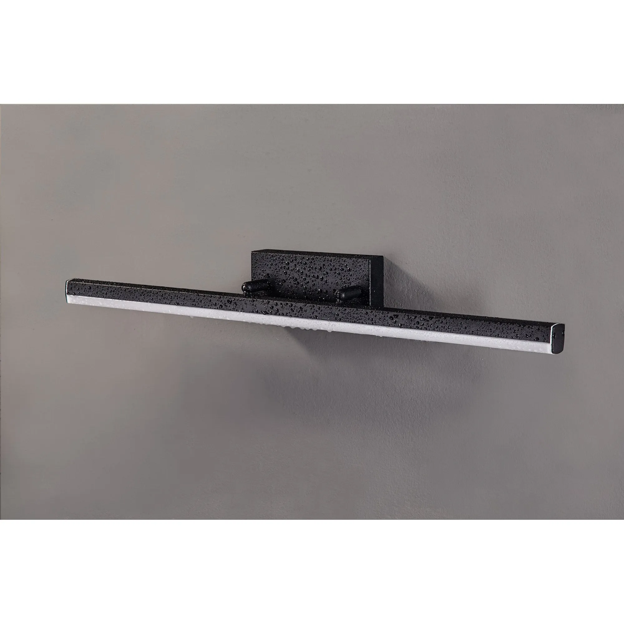 Nelson Lighting NL82139 Alfie Bathroom LED Wall Lamp Large Adjustable Sand Black