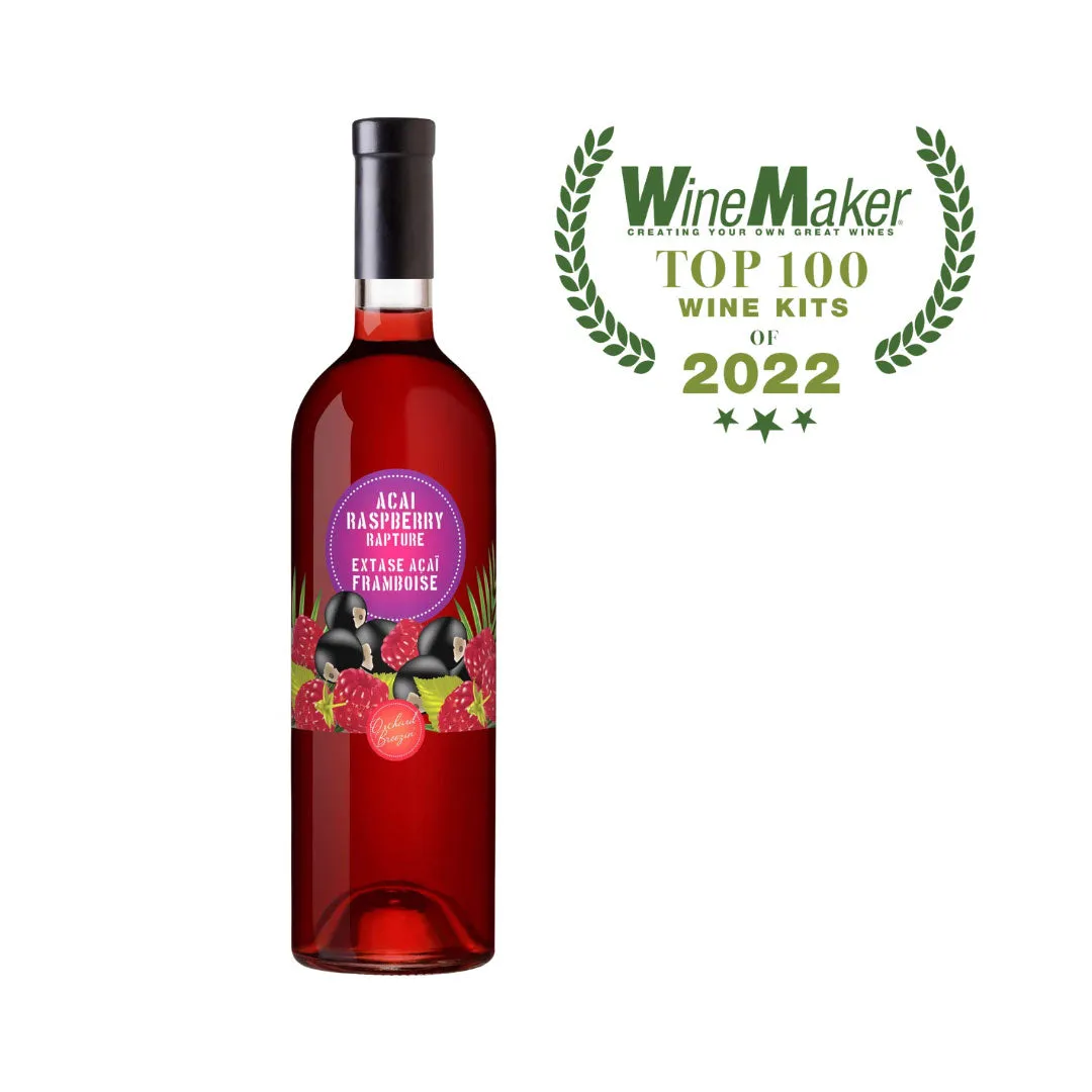 Orchard Breezin' Acai Raspberry Rapture Wine Kit