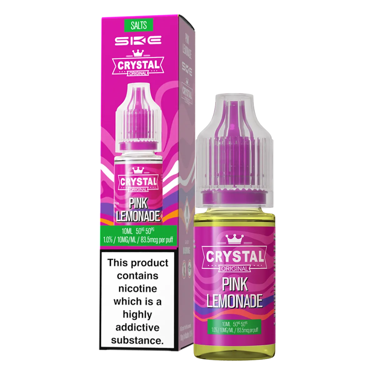 Pink Lemonade Nic Salt by SKE Crystal 10ml