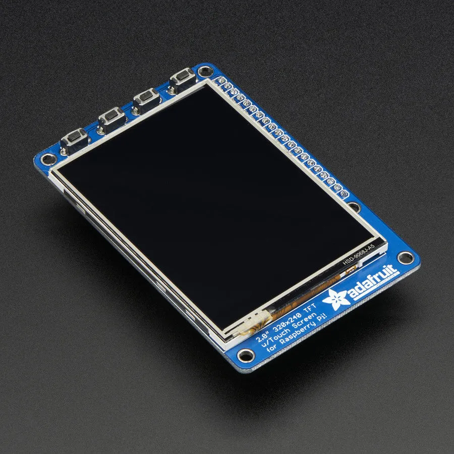 PiTFT Plus Assembled 320x240 2.8" TFT   Resistive Touchscreen