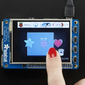 PiTFT Plus Assembled 320x240 2.8" TFT   Resistive Touchscreen