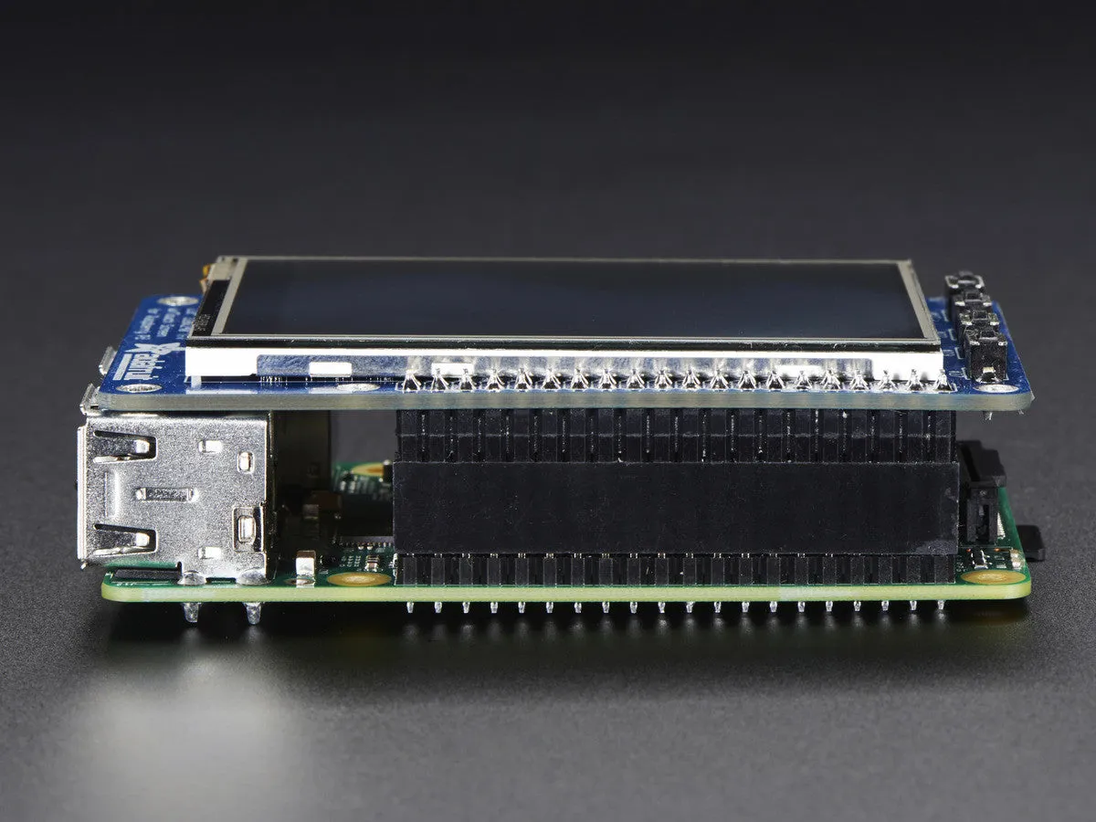 PiTFT Plus Assembled 320x240 2.8" TFT   Resistive Touchscreen
