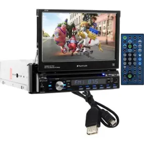 Planet Audio P9759B 1-DIN 7" Touchscreen Bluetooth DVD CD Car Receiver