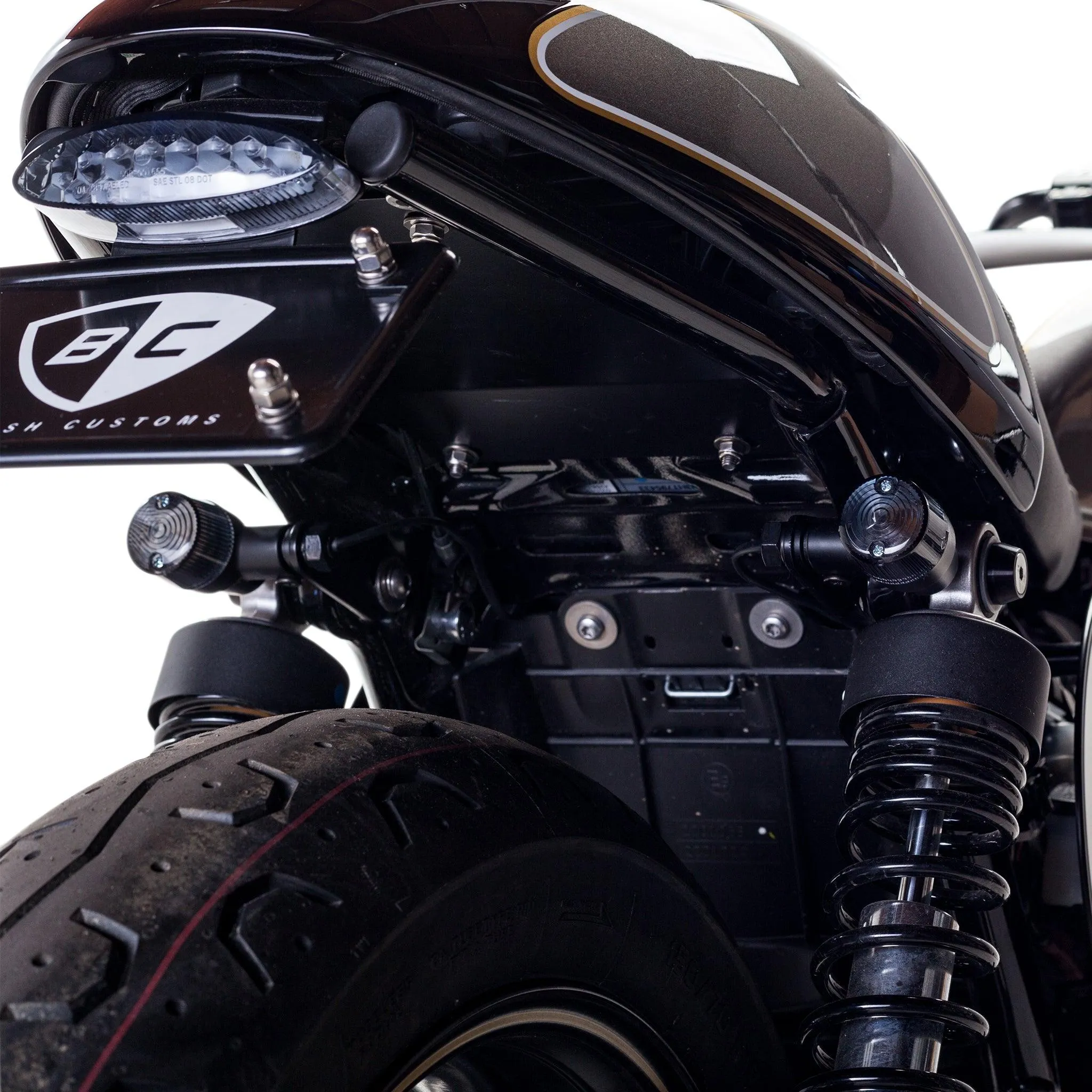 Plug & Play Retro Turn Signals - Shock Mount