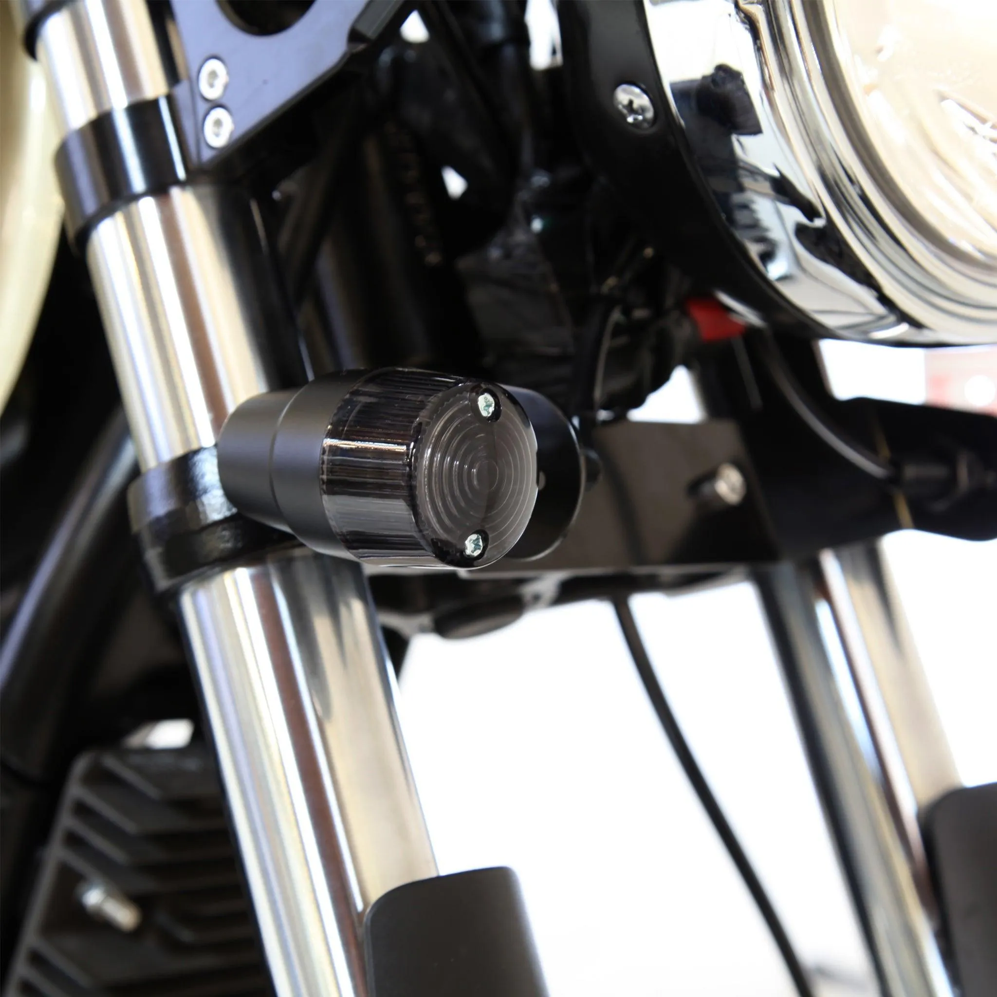 Plug & Play Retro Turn Signals - Shock Mount