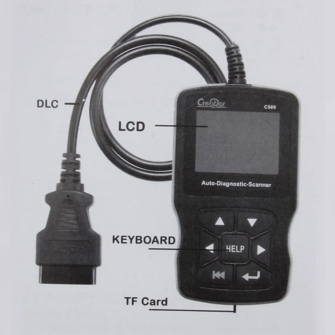 Professional Car Automotive Diagnosis Scanner C500
