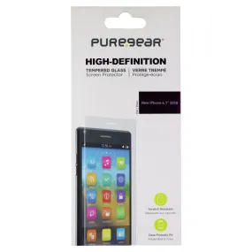 PureGear High-Definition Tempered Glass for Apple iPhone XR - Clear