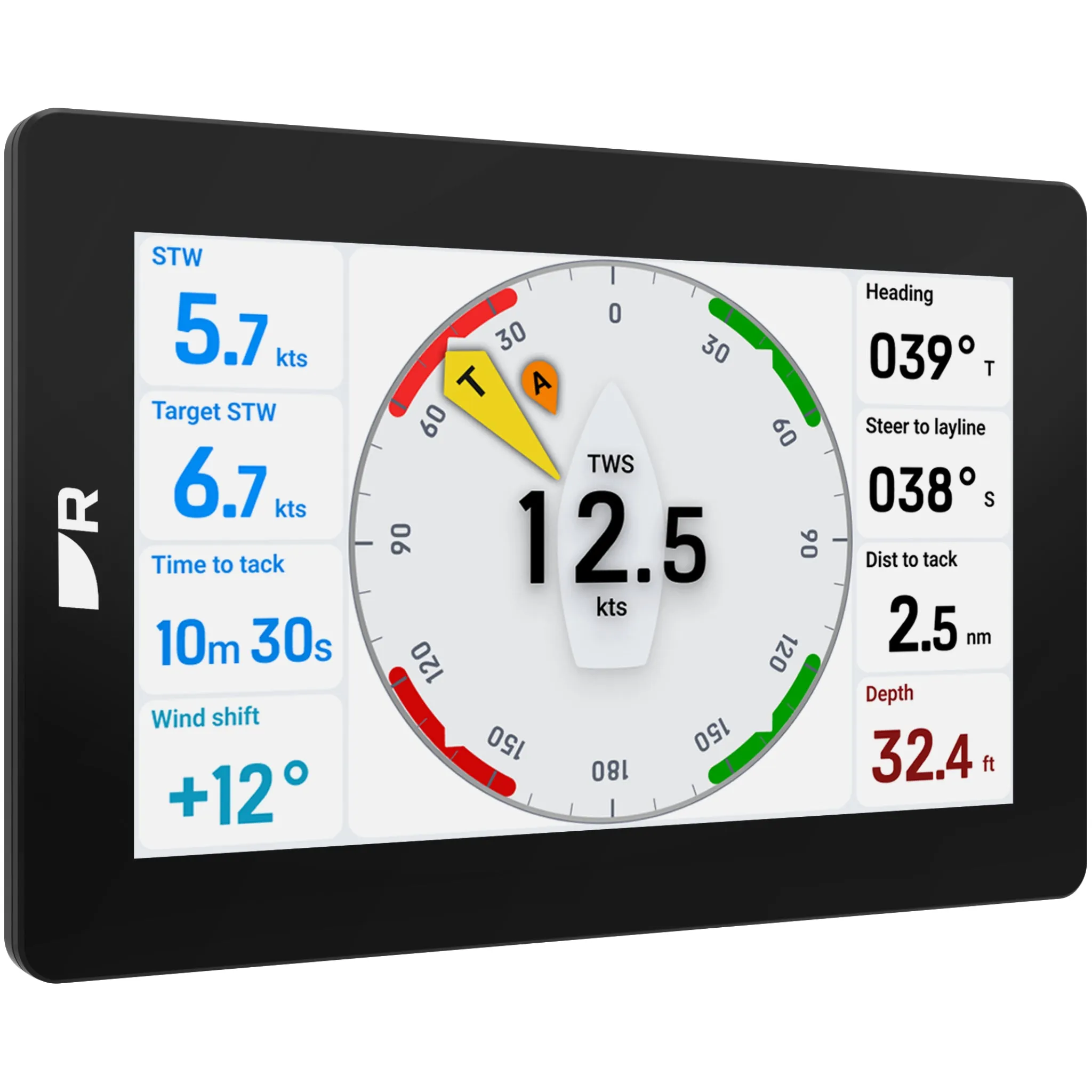 Raymarine Alpha 7" Performance  Instrument Display