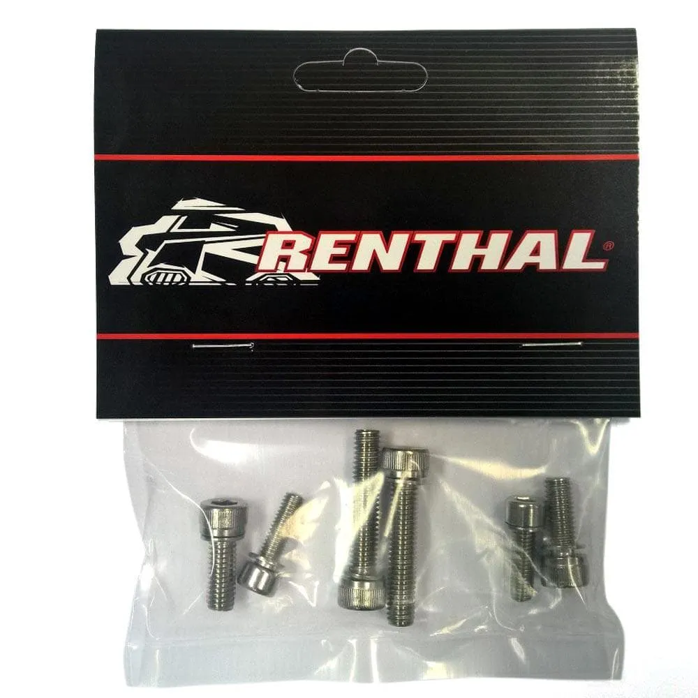Renthal Stem Bolt Kit Integra Zero Stem Black
