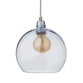Ribe Pendant Lamp [Light blue/Silver]