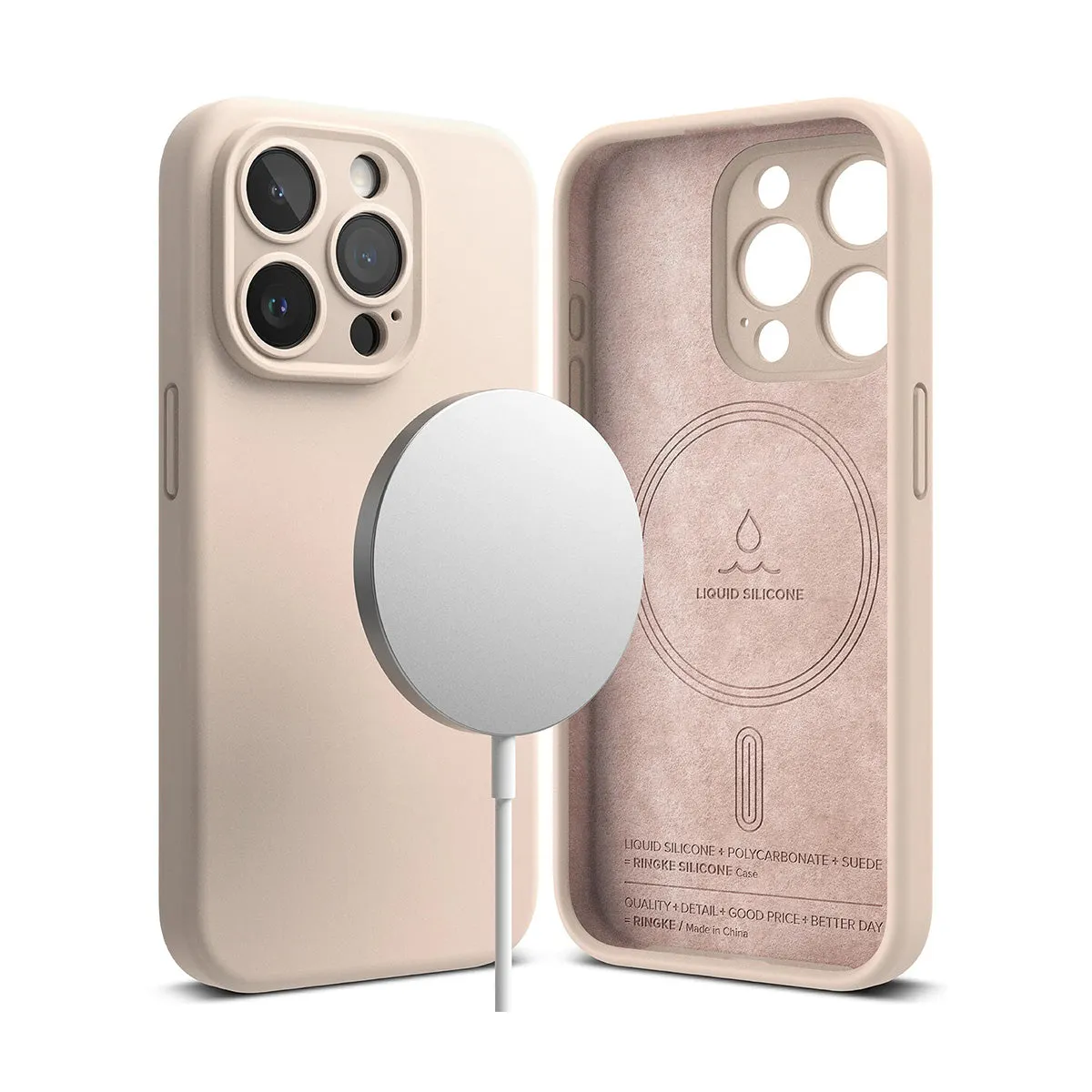 Ringke Silicone Magnetic Case for iPhone 15 Series