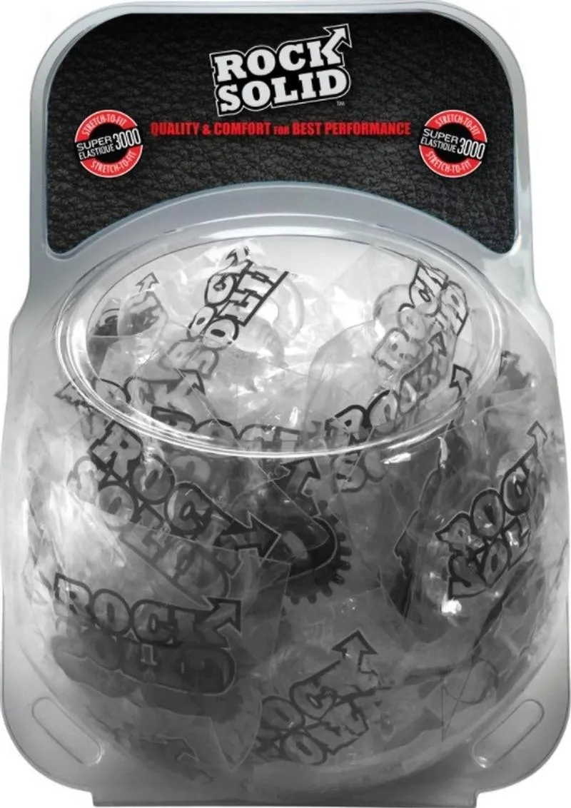 Rock Solid C Ring 2pk Bowl 50pc Asst