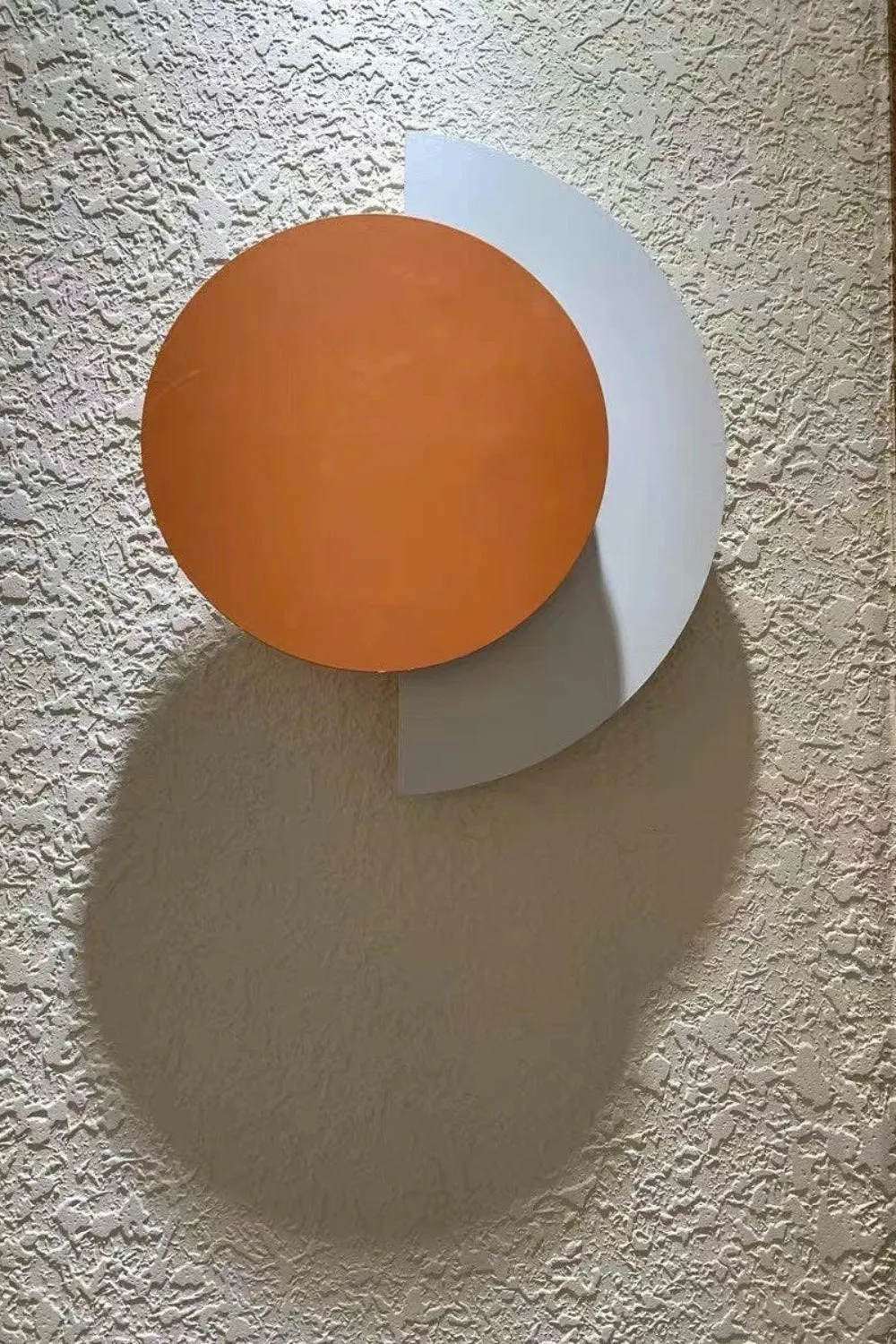 Rounded Abstract Art Sconce