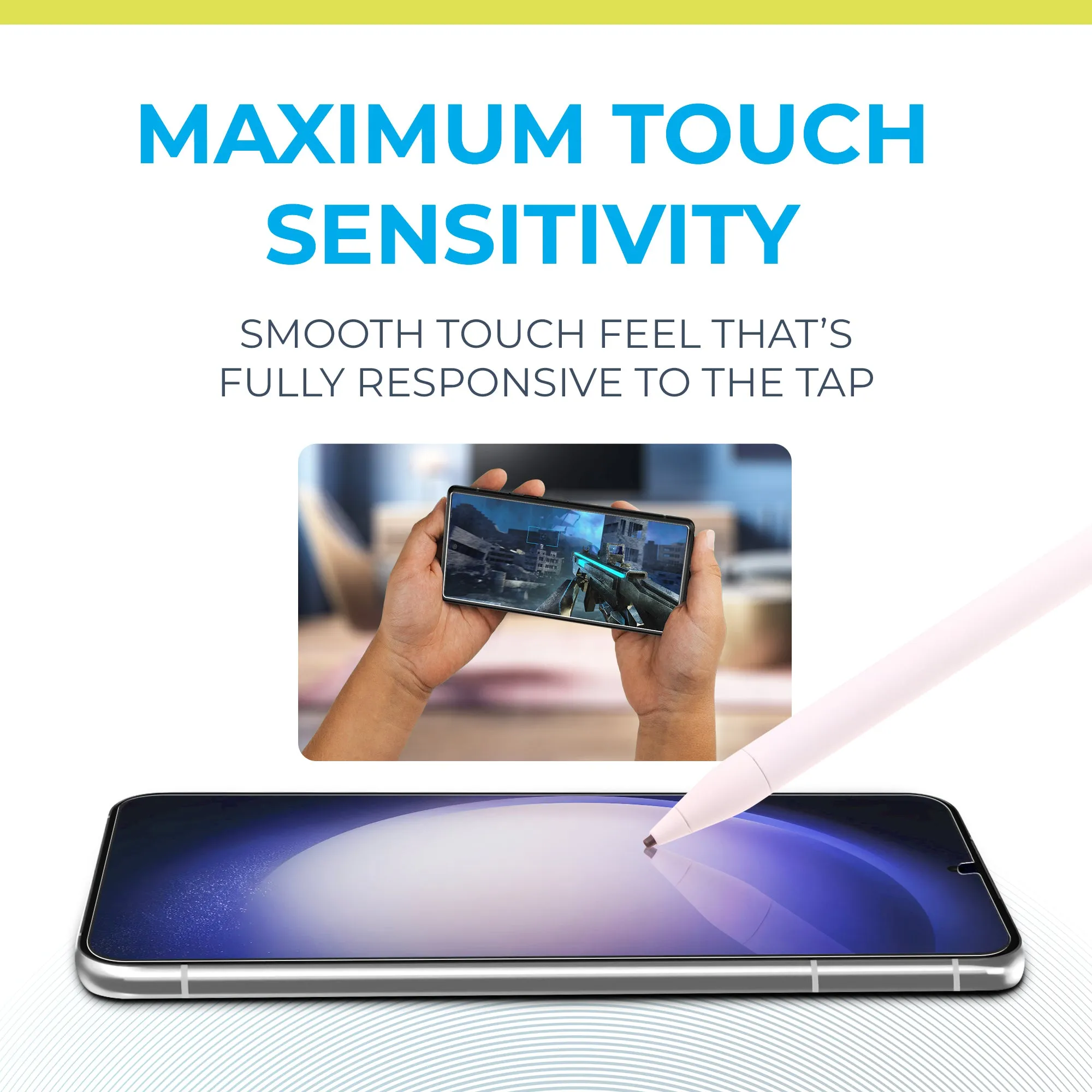 Samsung Galaxy A54 5G Tempered Glass Screen Protector [2-Pack]