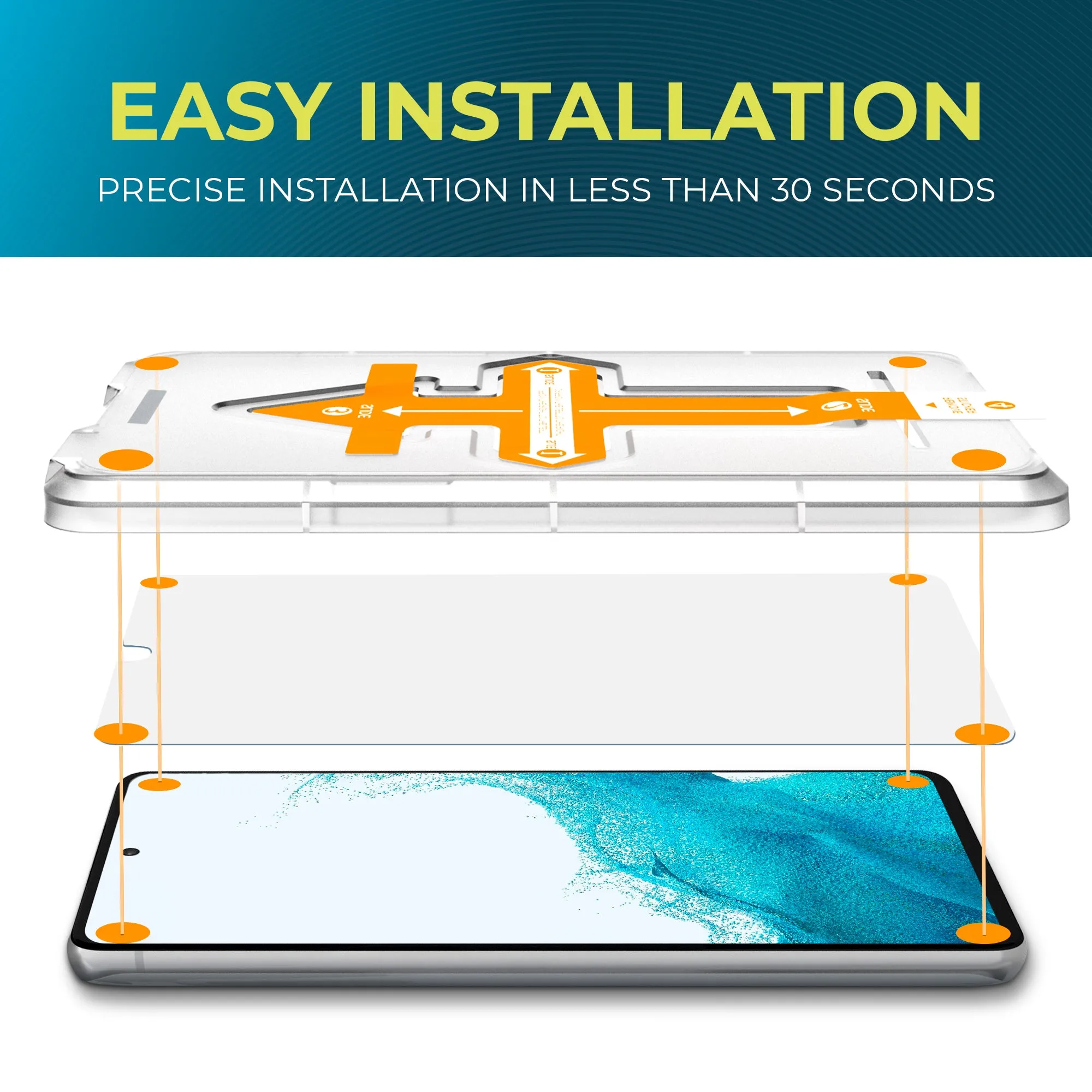 Samsung Galaxy A54 5G Tempered Glass Screen Protector [2-Pack]