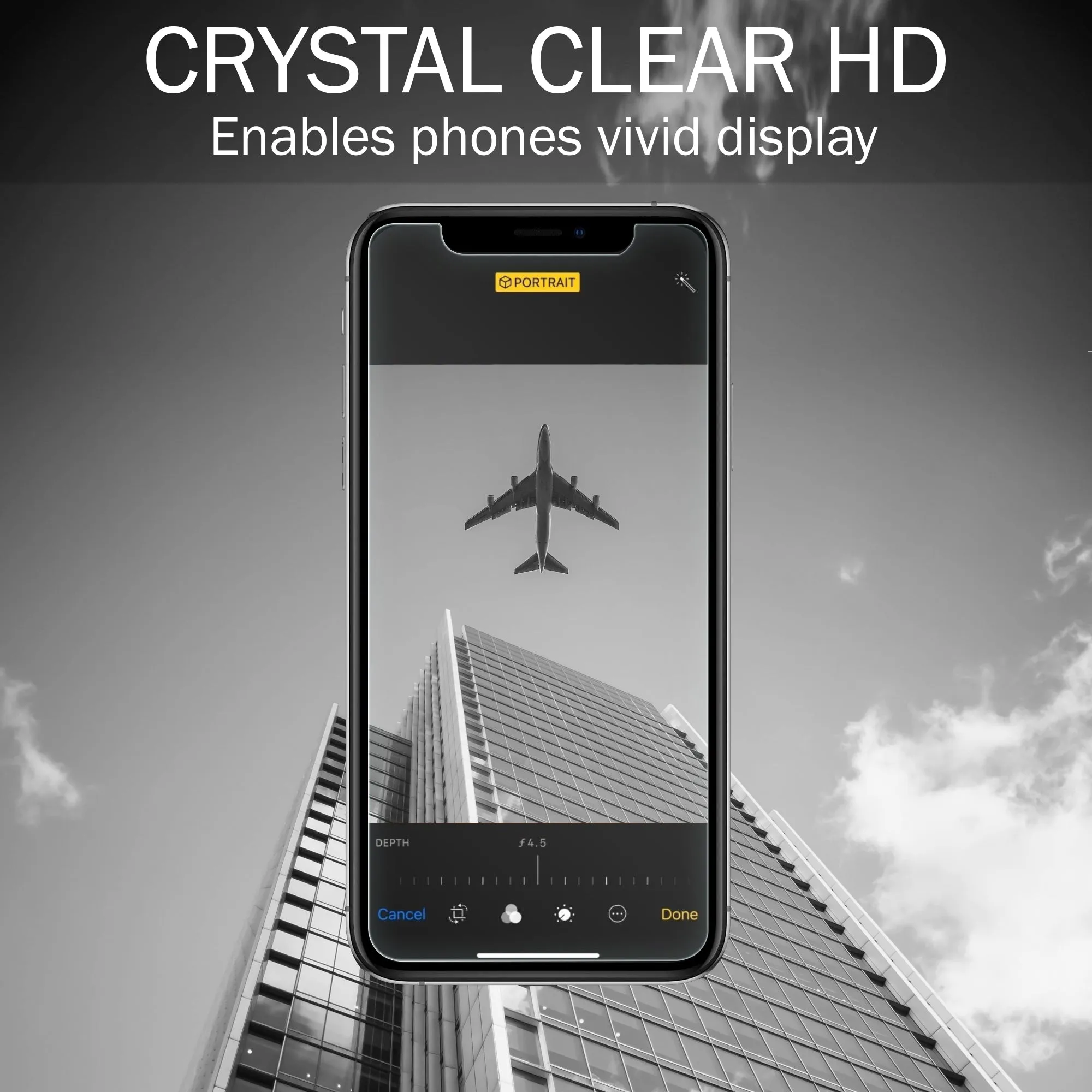 Screen Protector for Apple iPhone 11 and iPhone XR 6.1-Inch, Tempered Glass Film, 4-Pack