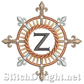 SDS1314 Compass Font Z