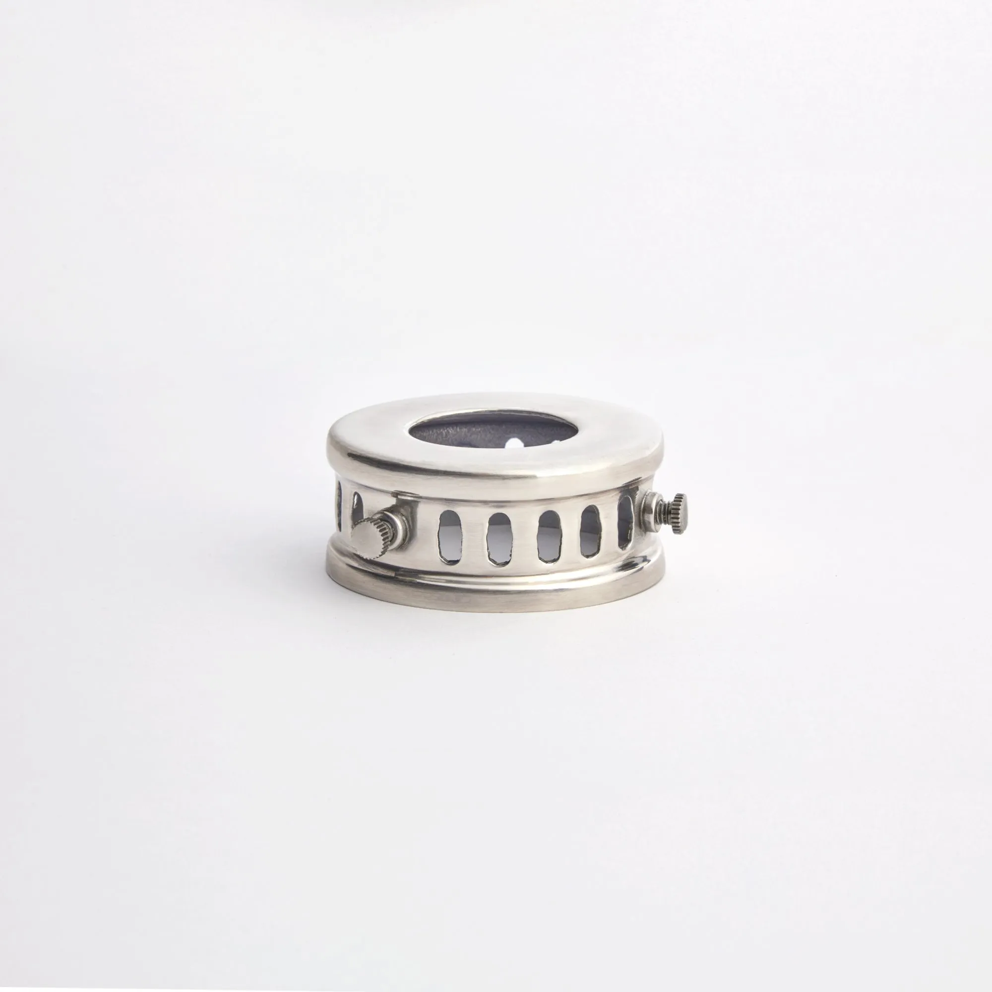 Smallest Andy gallery in antiqued silver