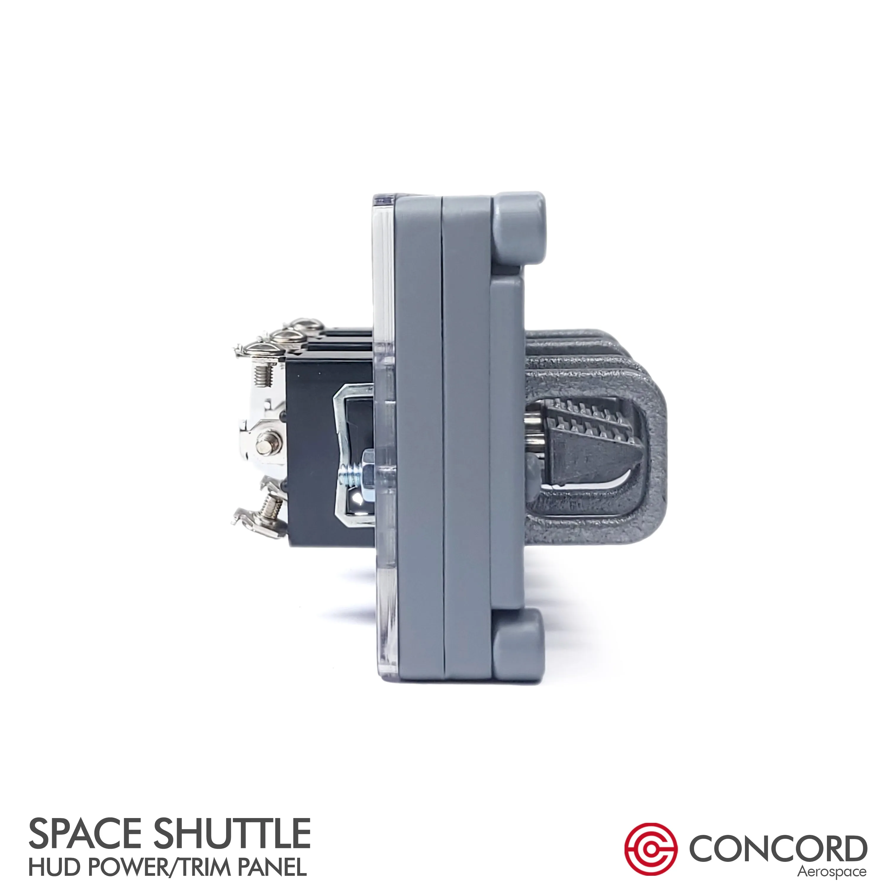 SPACE SHUTTLE FLIGHTDECK PANEL - HUD POWER / TRIM