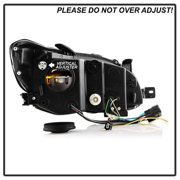 Spyder LED Projectile Headlights Subaru WRX (15-20) LED Model [Apex  Series - Sequential LED Turn Signal] Black