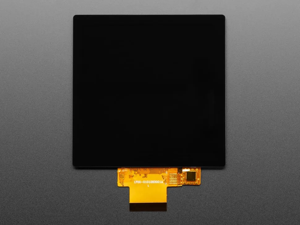 Square RGB TTL TFT Display - 4" 480x480 - With Capacitive Touch