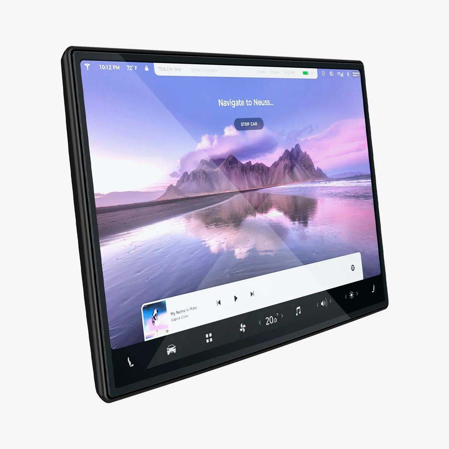 Tesla Models - Screen Protector GLAS.tR EZ Fit | Anti-Glare