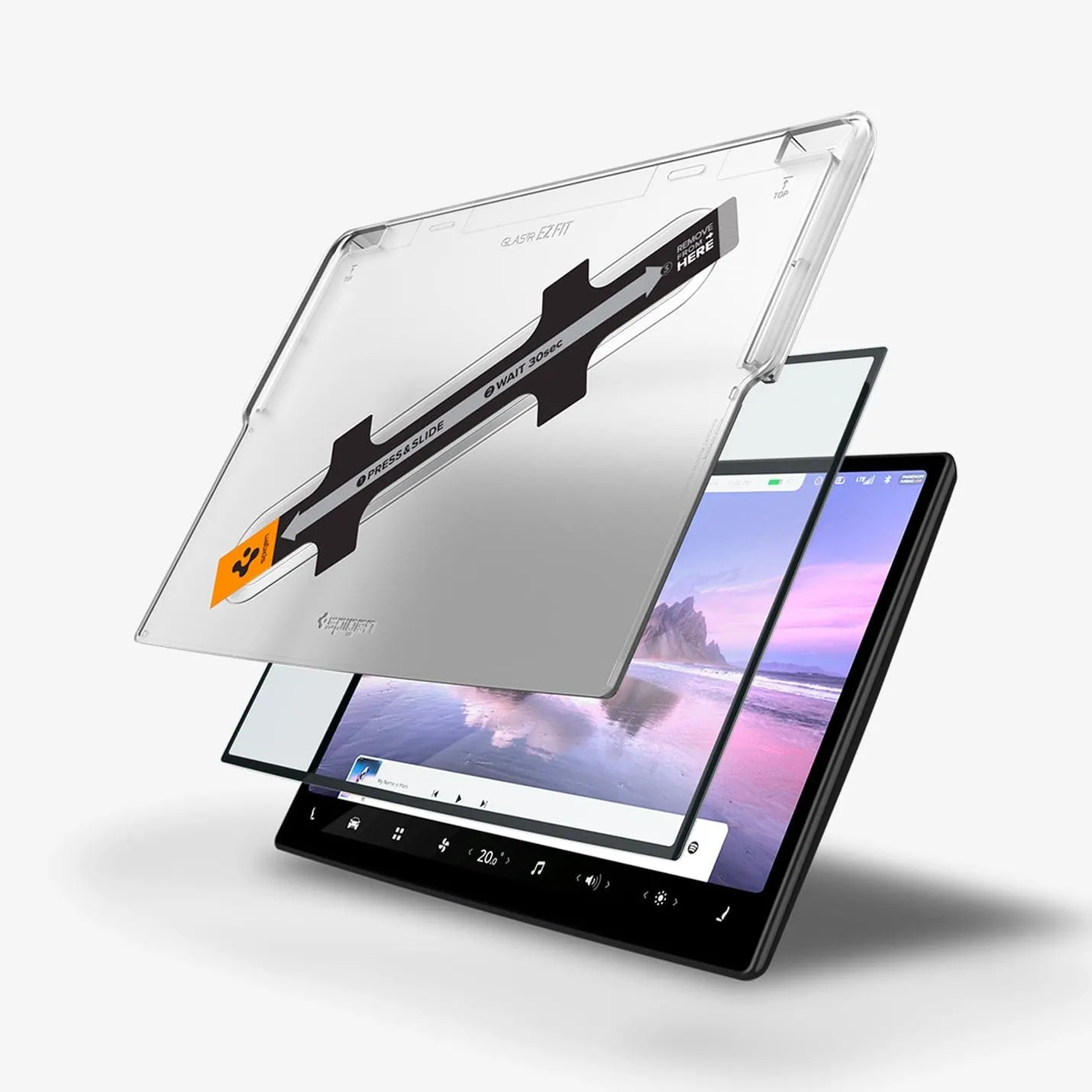 Tesla Models - Screen Protector GLAS.tR EZ Fit | Anti-Glare