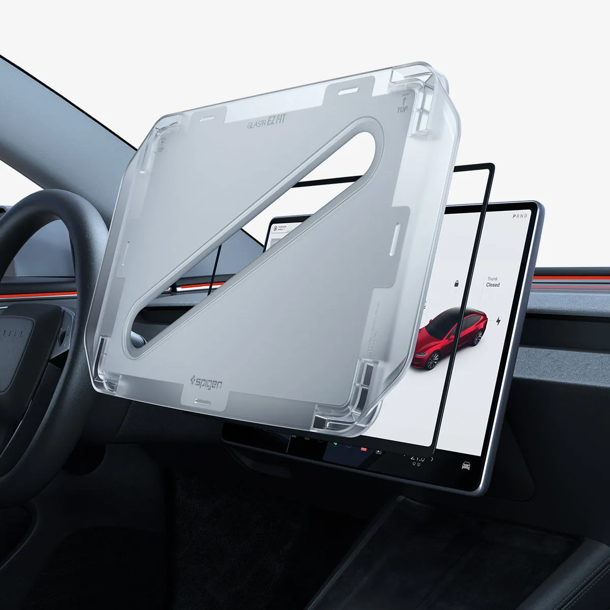 Tesla Models - Screen Protector GLAS.tR EZ Fit | Anti-Glare