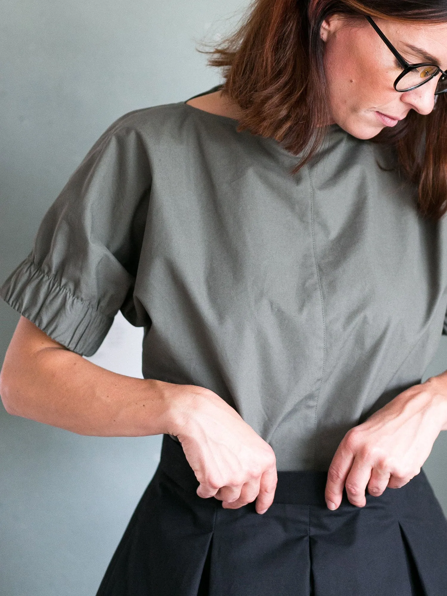The ASSEMBLY LINE • Cuff Top Sewing Kit (XS - L) • Green • SOLD OUT