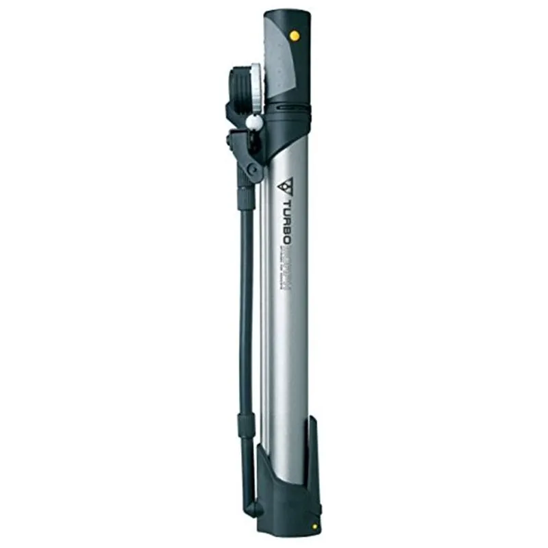 Topeak Turbo Morph Bike Pump With Gauge Black