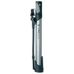 Topeak Turbo Morph Bike Pump With Gauge Black